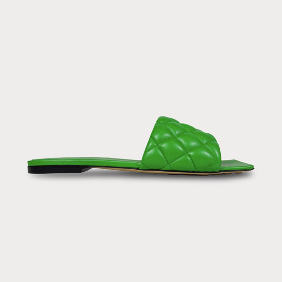 Bottega Veneta Shoes - Bottega Veneta Padded Square Toe Sandal - Women’s 7.5